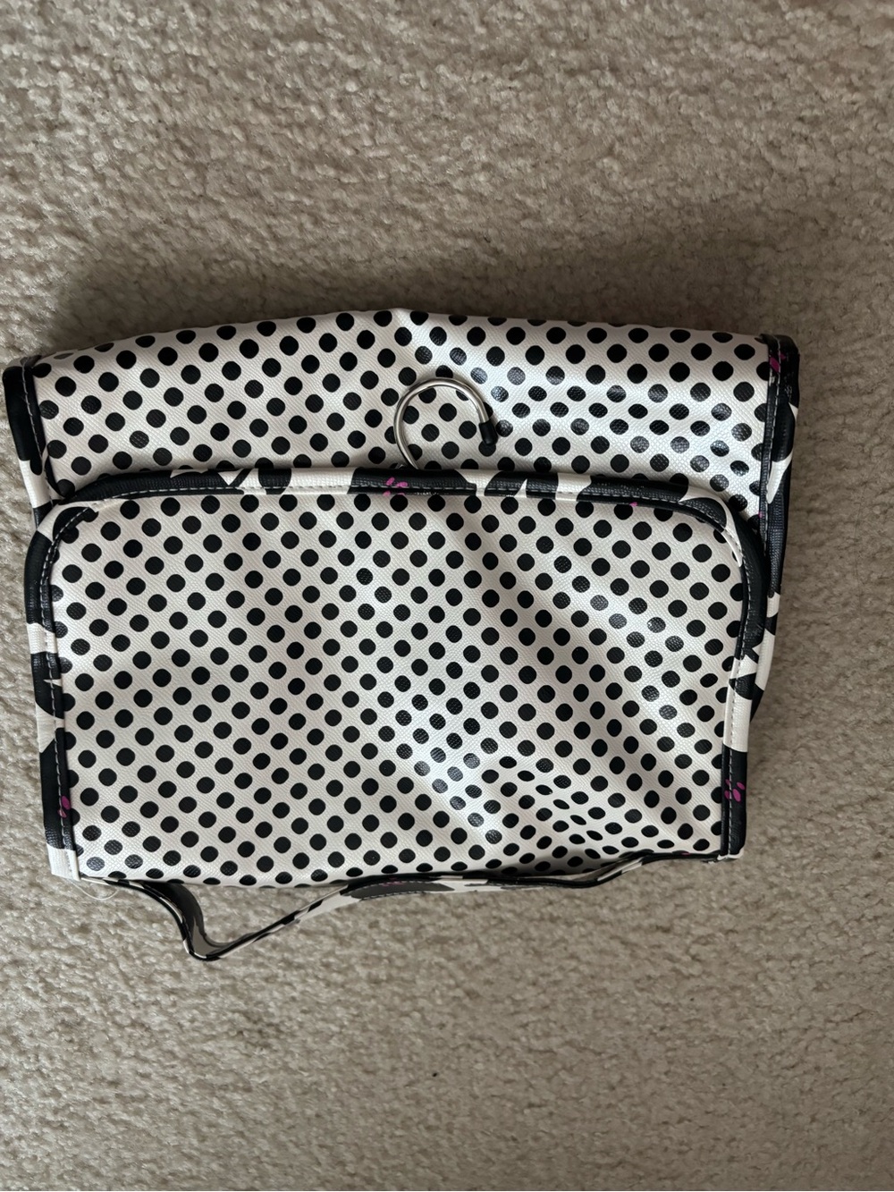 Black and White Polka Dot Women’s Crossbody Bag